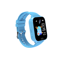Reloj Inteligente 4G para Niños con Plan de Datos SIM, Pantalla TFT, Resistente al Agua IP67, Diseño Ultrafino de 13.7mm para Videollamadas y Juegos