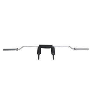 Équipement de musculation professionnel pour salle de sport, barre hexagonale pour trapèze OB86/OB72/60 chromée, haute intensité, Body Solid, pour entraînement musculaire - Product Image 4