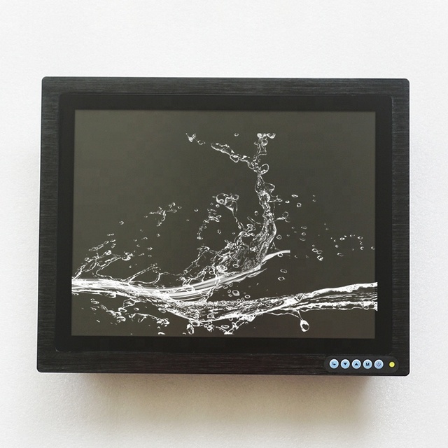 1500nits High Brightness 15 Inch IP67 Waterproof Industrial LCD Monitor with RCA