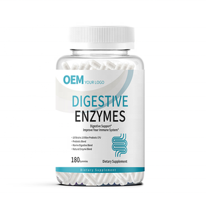 Tabletas de Enzimas Digestivas al por Mayor OEM, Suplemento para la Salud Intestinal, Probiótico - Product Image 1