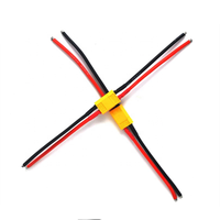 XT60 Connecteur Mâle et 1 PIÈCES Connecteur Femelle avec 5.9 Pouces 14AWG Câble pour Batterie Lipo RC Drone FPV