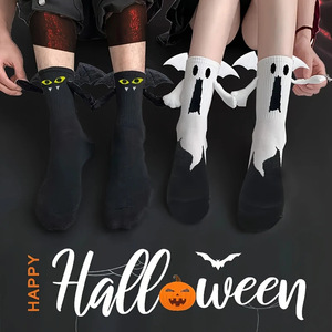 Bán Buôn Sáng Tạo Vui 3D Ma Vài Vớ Người Đàn Ông Unisex Halloween Tay Giữ Nam Châm Vớ - Product Image 2