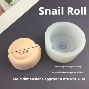 Moule <span class=keywords><strong>en</strong></span> silicone de qualité supérieure pour four, micro-ondes, <span class=keywords><strong>lave</strong></span>-<span class=keywords><strong>vaisselle</strong></span>, moules flexibles pour la pâtisserie, le <span class=keywords><strong>savon</strong></span>, la cire, le plâtre et les créations artisanales - Product Image 5