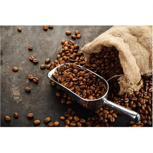 Grains de café Arabica Premium, qualité AA, torréfiés, origine Royaume-Uni, variétés mélangées, saveur florale, goût doux, mélange en vrac - Product Image 5