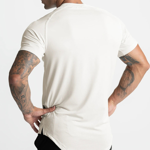 Bán Buôn Mens Thể Thao Mặc Trắng Spandex/Nylon Thăng Hoa Chất tẩy Tshirt Quần Áo Sang Trọng Các Nhà Sản Xuất Thể Thao T-Shirts - Product Image 6