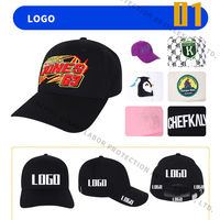 Stile sportivo LED camionista cappello a secchiello con fibbia in metallo tessuto comune apposto in tessuto ricamo visiera cappello