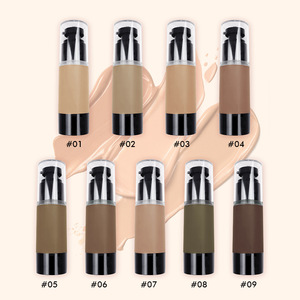 Wholesale <strong>Foundation</strong> Bulk Fond De Teint Full Coverage Body Brown <strong>Shiny</strong> Moisturizing <strong>Foundation</strong> - Product Image 2
