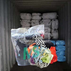 Trapos de Algodón de Alta Calidad, Mezcla de Colores, para Limpieza Industrial, en Bolsas de 10 kg, Ideales para Limpiar Aceite - Product Image 1