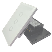 Interrupteur intelligent Tuya Zigbee Clicker 10A à bouton-poussoir mural sans neutre pour scénarios
