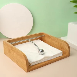 Export Quality Luxury Solid Wood Tissue Box Holder with Elegant Design for Living Room Bedroom and Office Use Available For Sale - Product Image 1