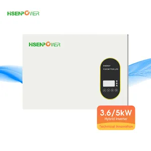 Onduleur MPPT hors réseau onduleur solaire hybride à onde sinusoïdale pure onduleur solaire 96 volts pour la maison