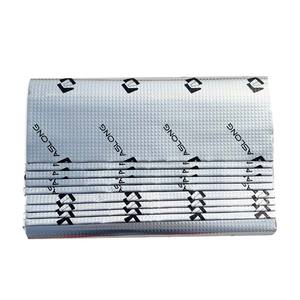 ASLONG Panel acústico ecológico Papel de aluminio plateado Absorción de ruido Alfombrilla insonorizada Estilo popular <span class=keywords><strong>para</strong></span> automóviles Sin olor - Product Image 3