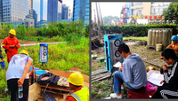 Testeur de pression électronique Menard pour l'ingénierie civile, pressiomètre de terrain ASTM, garantie 1 an pour la mesure des équipements et des machines
