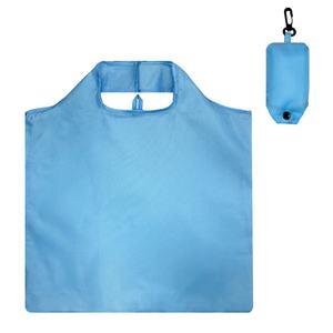 Bolsa de Compras Reutilizable de Poliéster Ripstop 190T, Lavable a Máquina, con Logotipo Impreso, Plegable, con Asa Larga de Cuerda - Product Image 1