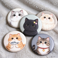 Badge personnalisé en peluche et émail, épingle métallique avec nom, vente en gros, impression offset, directement de l'usine, cadeau populaire très demandé