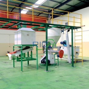 Chi Phí Thấp Thiết Kế Đơn Giản Bán Tự Động Quy Mô Nhỏ Động Vật Gia Súc Gia Cầm Thức Ăn Viên Thực Vật Dự Án Cho Gia Súc Và Gia Cầm - Product Image 6