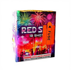 Vente directe usine : Feux d'artifice de gâteau 1'' 16 coups, Feux d'artifice pyrotechniques colorés pour spectacle, Bombes de feux d'artifice nocturnes, Gâteau de feux d'artifice du Nouvel An pour consommateurs - Product Image 6