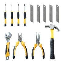 YaJin Perceuse Électrique Hybride Portable Multifonctionnelle avec Tournevis Manuel Inclus et Kit d'Outils