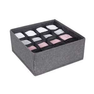 Vietnam factory customization <b>Black</b> Fabric <b>Storage</b> Container Collapsible <b>Drawer</b> Organizers for Clothing Sales Accept - Product Image 3