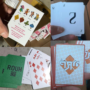 Papel de núcleo azul, tarjeta de una pieza, juegos de beber personalizados, tarjeta de póquer clásica, naipes ecológicos, Casino, posición Sexual, Sexo - Product Image 6