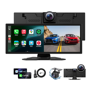 Độc quyền 11.26 ''xách tay không dây Apple Carplay màn hình cho xe & Android Auto Car Stereo 4k Dash Cam với 1080P sao lưu máy ảnh - Product Image 1