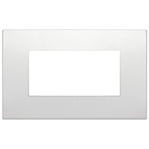Vimar Classic 4M Pearl Matt Plate 15x9.6x1.6 Wall <b>Switch</b> Cover - Product Image 1