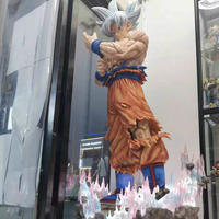 Offre Spéciale personnalisé taille réelle 1:1 fibre de verre résine Dragon Ball Vegeta Statue Goku Statues WuKong Anime Sculpture
