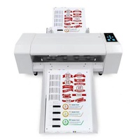 Cortadora Automática Digital de Etiquetas Adhesivas para Papel/Cartón, Máquina de Troquelado con Pantalla Táctil Schneider/Delta de Alta Eficiencia