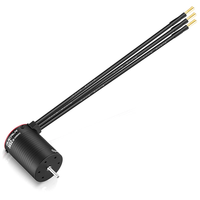 HOBBYWING Moteur sans balais sans capteur QuicRun G2 2-3S 1/10 1/8 RC Car Buggy 3652SL 3250KV/4000KV/5400KV 3660SL Plastique