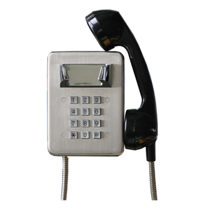Small Size Weather Proof Protection Ip54 Visitation <strong>Jail</strong> <strong>Phones</strong> Stainless Steel Prison <strong>Phones</strong> - Product Image 1