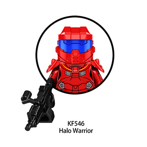 KF542-KF549 Halo Warrior Halo Wars Harvest Spirit of Fire, Personaje del Juego, Bloques de Construcción Educativos de Plástico, Mini Juguetes para Niños - Product Image 6