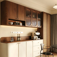 Buffet de salle à manger en bois sur mesure avec correspondance de couleurs, selon vos spécifications de conception, projet OEM de meuble moderne pour les détaillants de meubles