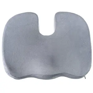 Top Selling Ergonomic Orthopedic Cervical Coccyx Memory Foam Seat Cushion Desk Chair Cushion Gel Seat Cushion