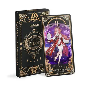 Stock Anime Tarot Cards Game Playing Cards Wholesale Tarot Cards with Packaging Box