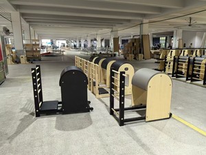 Barra de <span class=keywords><strong>Pilates</strong></span> Resistente y Ajustable, Estirador de Espina Dorsal de Madera <span class=keywords><strong>para</strong></span> la Salud y la Fuerza del Core, <span class=keywords><strong>para</strong></span> Uso en Casa o Estudio - Product Image 6