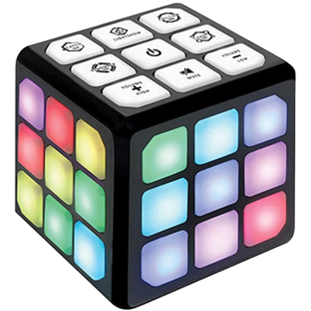Winning Fingers Flashing Cube Electronic Memory & Brain Game | 4-in-1 Handheld Game for Kids STEM Toy for Kids Boys and Girls