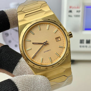 Luxury Strongest 4200 Hexagonal Strap Sapphire Glass Mirror Timekeeping Precision Daily Business 18k gold Men's Mechanical <b>Watch</b> - Product Image 6