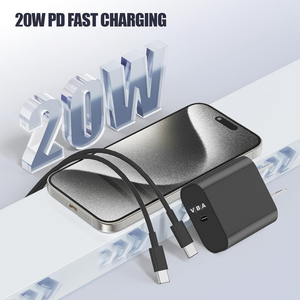 Caricabatterie Portatile USB Tipo <span class=keywords><strong>C</strong></span> Rapido PD 20W Adattatori di Alimentazione USB-<span class=keywords><strong>C</strong></span> per <span class=keywords><strong>iPhone</strong></span> 17/16 Pro Ricarica Veloce - Product Image 5
