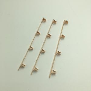 خدمات طباعة وتشكيل أدوات معدنية مخصصة للصفائح الخشبية من الفولاذ المقاوم للصدأ والنحاس قطع طباعة على النحاس - Product Image 3