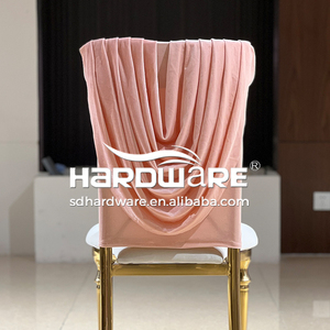 Decorazione di nozze Spandex <span class=keywords><strong>Tulle</strong></span> banchetto Tutu coprisedia gonna drappeggio coprisedie per feste di matrimonio - Product Image 2