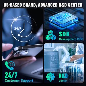 6-inch 5 gam Android 14 IP65 gồ ghề PDA 2.0 Ghz công nghiệp máy tính di động với NFC 1D 2D Máy quét mã vạch - Product Image 5