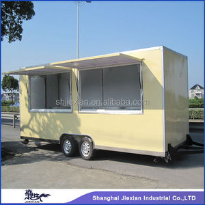 Camión de Comida Móvil JX-FS580 con Estructura de Aluminio y Acero Inoxidable, Furgoneta Cantina para Venta de Snacks, con 1 Año de Garantía - Product Image 5