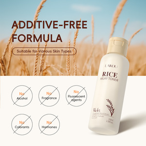 LAIKOU Produits biologiques Toner multifonctionnel Réduire les pores Hydratation Huile apaisante Équilibre Rafraîchissant Visage Peau Riz Lotion lactée - Product Image 3