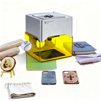 Imprimante laser TS1 Mini 2,5 W, machine de gravure laser portable, graveur pour bouteille, feuille d'aluminium anodisé