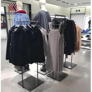 Espositori e Scaffali per Abbigliamento in Acciaio Inox Stile <span class=keywords><strong>Zara</strong></span> Made in China - Product Image 6
