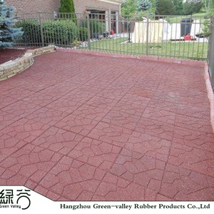 Ubin karet taman terkait karet bata pelapis untuk jalan luar ruangan - Product Image 6