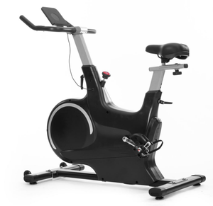 Nouveau vélo d'appartement à résistance magnétique intelligente, cadre en acier, affichage numérique, transmission par courroie, capacité 100 kg, pour usage domestique - Product Image 4