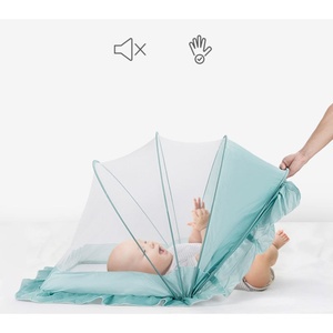 <span class=keywords><strong>Cuna</strong></span> Móvil Reversible Orgánica al por Mayor Estilo Coreano con Mosquitero, <span class=keywords><strong>Dosel</strong></span> y Set de Regalo Multifuncional <span class=keywords><strong>para</strong></span> Bebé - Product Image 3