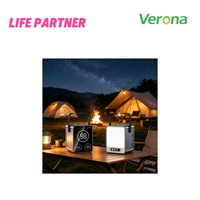 Station d'alimentation portable haute capacité 50W avec écran LED, 3 sorties Type-C/double USB, poignée et lumière intégrée pour usage extérieur – Chine