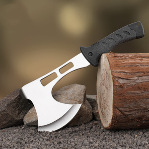 Multi-Functional Tactical Self-Defense <strong>Axe</strong> with Plastic Handle for Outdoor Camping Home Use Wood Chopping &amp; <strong>Tree</strong> <strong>Cutting</strong> - Product Image 4